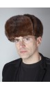 Scandinavian mink fur hat, Russian style